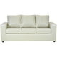 thumbnail image 3 of Living Emanuel 3 Cuerpos Y 2 Poufs - Cuero Sintético Pu Beige, 3 of 6