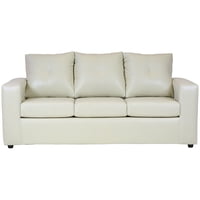 Muebles América - Sofá Emilia 3 Cuerpos Pu Beige