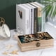 thumbnail image 4 of El Señor de los Anillos Caja Organizadora de Madera Rústica - Caja Decorativa Multifuncional para Escritorio, Hogar, Oficina, Joyas y Manualidades, 4 of 6