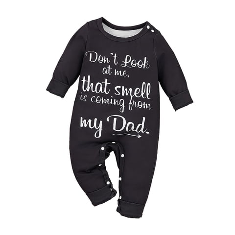 Bothyi - Mono Para Bebé Con Estampado De Letras, Mono Para Niños Pequeños Para Vacaciones, Ropa De Juego, Uso Diario De 3 A 6 Meses