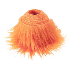 Bothyi - Telas De Imitación Suaves Para Disfraz De Cosplay, Decoración De Enanos, Sofá De Retazos, Alfombra Naranja