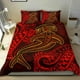thumbnail image 2 of Juego De Cama Polinesia Tiburón Rojo Tatuaje Polinesio, 2 of 3