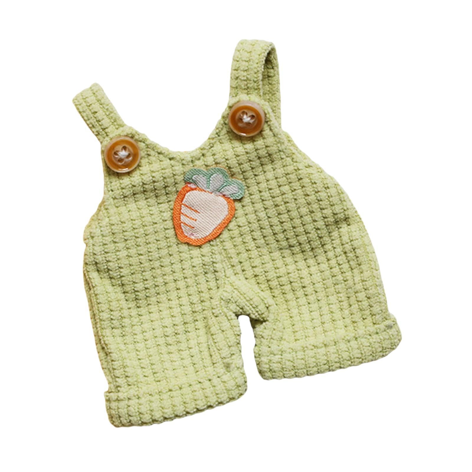 Magideal - Body Para Muñeca, Pantalones Para Muñeca, Ropa De Juguete, Regalos, Escena Cómoda, Accesorio Para Fotos, Uso Diario, Accesorios Para Vestir Muñecas A Verde