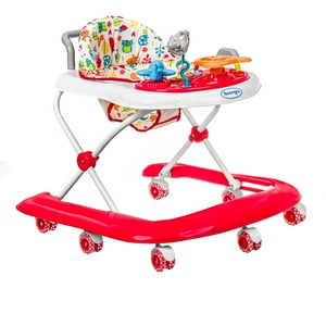 Bebeglo - Andador Musical Bluetooth Rojo