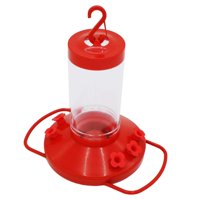 Magideal - Comedero Para Pájaros Comederos Para Colibríes Fácil De Limpiar Y Rellenar Comedero Para Pájaros Colibrí Estación De Alimentación De Agua 6 Puertos De