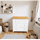 thumbnail image 1 of Cómoda Infantil "Chester Kids" 5 Cajones Mueble de Madera - Blanco - 80x40x85 cm, 1 of 3