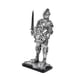 thumbnail image 5 of Estatua De Caballero Escultura Creativa Vintage Para Centro De Mesa Escritorio Entrada Plata, 5 of 5