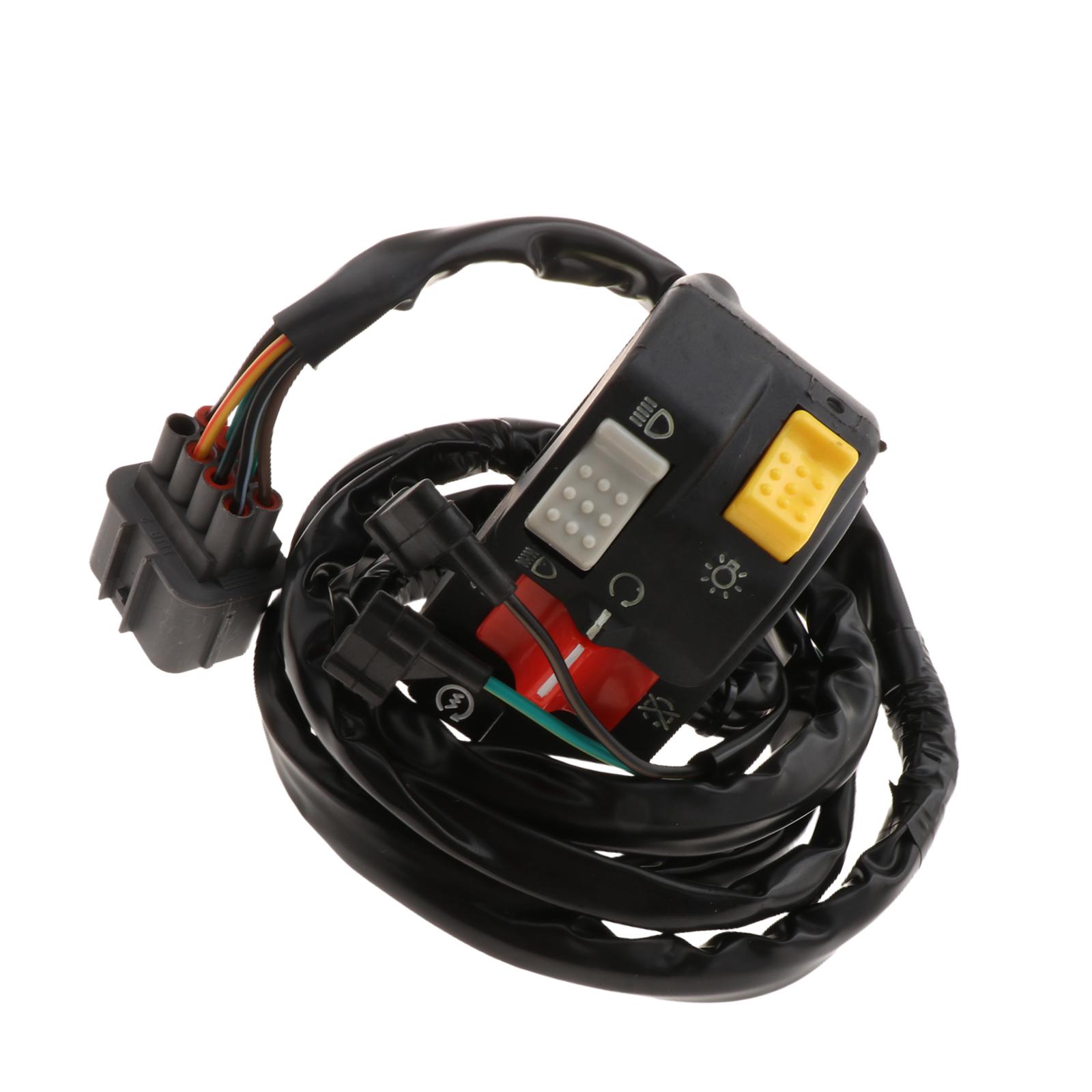 Magideal - Interruptor De Manillar, 35200-Hn5-N02, Reemplaza, Piezas De Reparación Fáciles De Instalar, Faro Delantero De Luz De Parada Y Arranque Premium