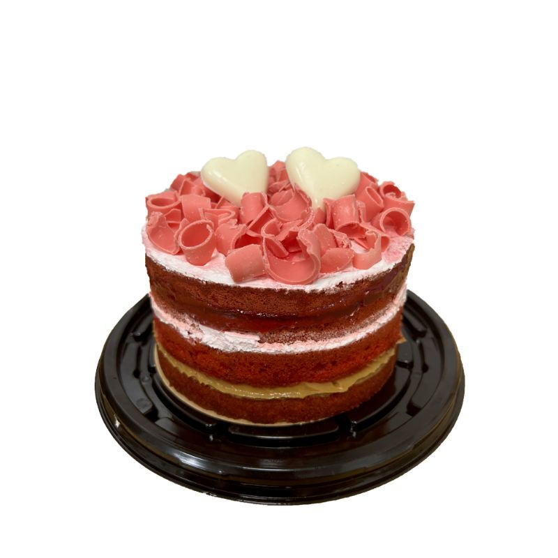 Torta Red Velvet Frambuesa 10 Personas 1 Un Donuts Factory