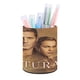 thumbnail image 1 of Sobrenatural-theme Cylinder Pen Holder Pencil Organizer with Flannel Lining PVC Leather Material Cardboard Base for study work 10*8CM, 1 of 6
