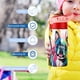 thumbnail image 5 of Bulldog FrancésBotella de Agua con Tapa Pop Top de Un Toque, Acero Inoxidable, a Prueba de Fugas, para Deportes, Botella Infantil rosa 12 oz, 5 of 6