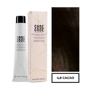 Care Code - Tintura Profesional Permanente 100Ml Castaño Oscuro Chocolate 5,8 +Oxigen 150 Ml 20 Vol