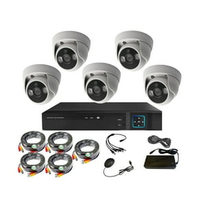 Vipa - Kit 5 Cámaras De Seguridad Interior Hd 1Mp - I50L