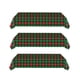 thumbnail image 1 of Mantel Desechable Navideño Para Fiestas, Impermeable, Rectangular, Protector De Mesa, 3 Piezas, Cuadros Pequeños, 1 of 5