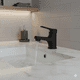 thumbnail image 3 of Monocomando Lavamanos Pmb Modelo Dallas Negro Mate Para Baño, 3 of 7