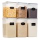 thumbnail image 1 of Recipientes herméticos para almacenar alimentos Chef's Path, 6.5 L x 5, 2 L x 3, 1 of 9