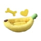 thumbnail image 3 of Cama para Mascotas Cama para Perros Cama para Gatos Cama Banana Lavable Diseño Divertido de Peluche Algodón Transpirable Adecuada para Perros Pequeños L, 3 of 5