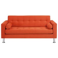 Bodevir - Sofa Retro 3C Felpa 12 Naranja
