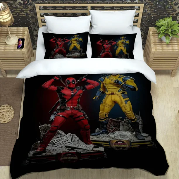 Cartoon 3D Retro Bedding Sets exquisite bed supplies set duvet cover bed comforter set bedding set luxury birthday gift