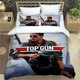 thumbnail image 1 of v2274 Bed Sheets Movie Top Gun Printed Bedding Sets exquisite bed supplies set duvet cover bed comforter set bedding set luxury birthday gift 3-Piece Bedding Set (1 Duvet Cover + 2 Pillow Shams) Bed S, 1 of 5