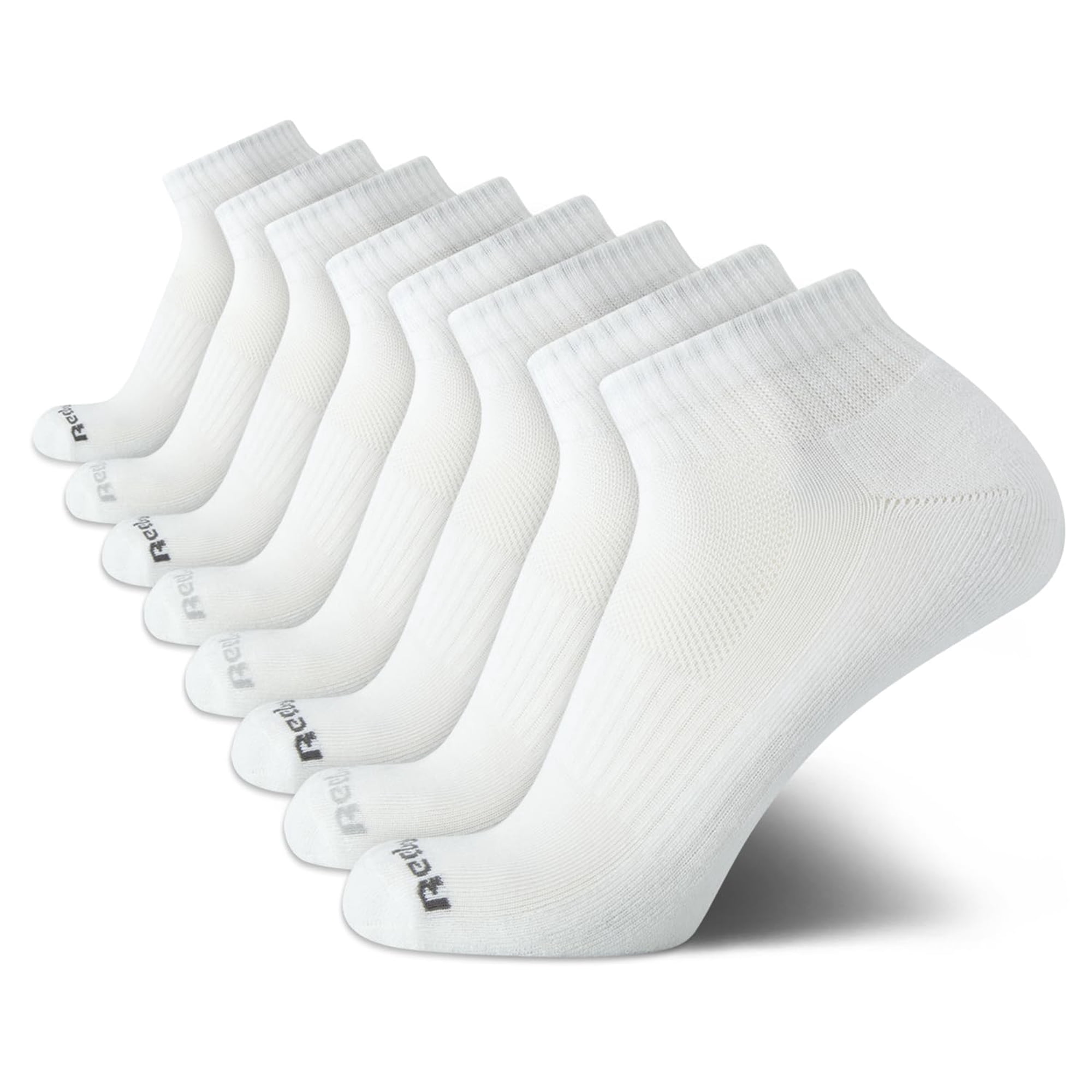 Reebok - Calcetines Quarter Pack 8 Performance Arch Support Para Hombre