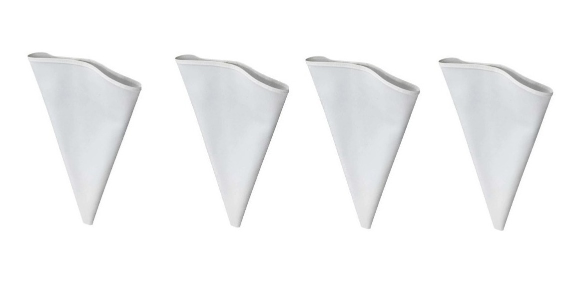 Genérico - Pack X4 Manga Pastelera Profesional Manga Reposteria 35Cm