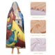 thumbnail image 4 of Mike el Caballero Manta Capa con Capucha Anti-Bolitas, Manta de Lana Ártica Suave, Manta Portátil de Felpa Ligera y Lujosa, Poncho para Siesta en Casa y Oficina, 100*130cm, 4 of 6
