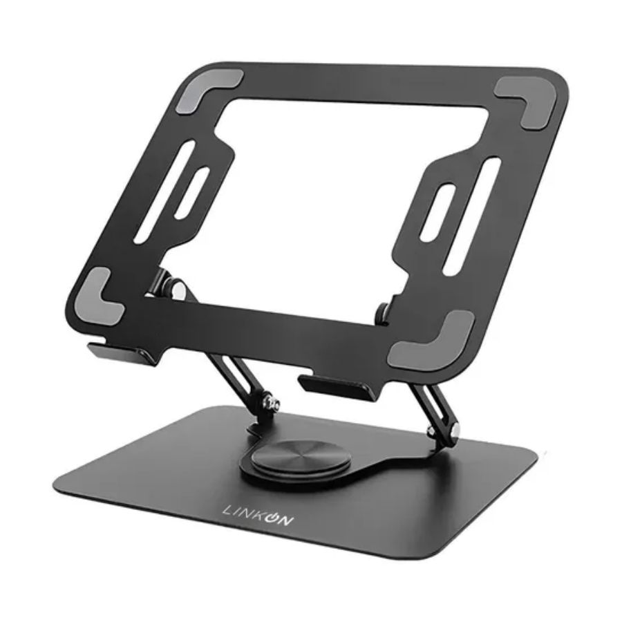 Aventura Store - Soporte Base Aluminio Para Notebook Giro 360º