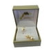 thumbnail image 2 of Aros Pegados de Perlas de Mallorca N° 8 Enchapado en Oro, 2 of 2