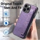 thumbnail image 4 of Funda Protectora con Correa para iPhone 14 Pro Max Resistente a Golpes Morado, 4 of 6