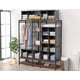 thumbnail image 4 of Organizadores de armario HOMIDEC, 16 cubos, color negro, 4 of 8