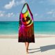 thumbnail image 5 of DJ Marshmello Manta Capa con Capucha Anti-Bolitas, Manta de Lana Ártica Suave, Manta Portátil de Felpa Ligera y Lujosa, Poncho para Siesta en Casa y Oficina, 100*130cm, 5 of 6