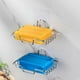 thumbnail image 2 of Upgrade Your Bathroom with our High-Quality Stainless Steel Soap Holder - Wall-mounted, No Punching Required, Detachable Wall Stick, Holds Two Bars of Soap!, 2 of 4