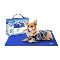 Importclick - Manta Enfriamiento Mascotas Azul 40X50 Cm