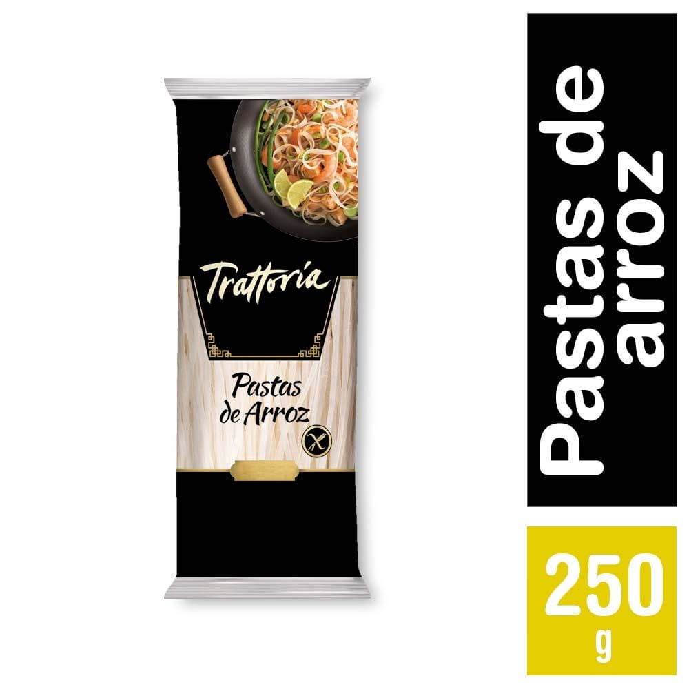 Fideo Pasta De Arroz Bolsa 250 g Trattoria