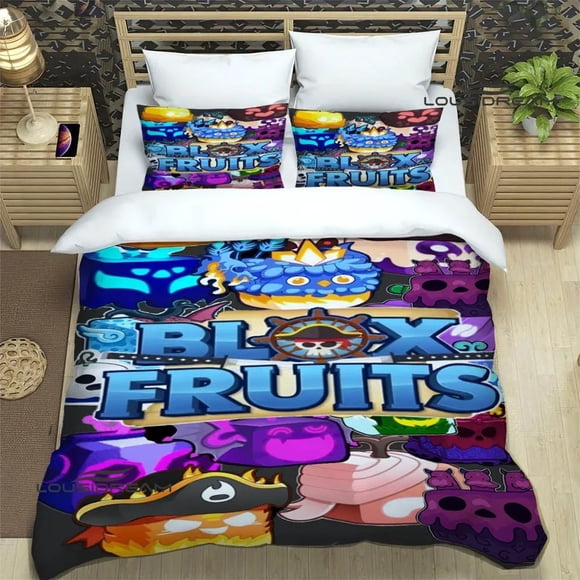 B-blox fruits Bedding Sets exquisite bed supplies set duvet cover bed comforter set bedding set luxury birthday gift