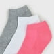 thumbnail image 2 of Calcetines Mujer Tripack Deportivo Cortos Rosado Corona, 2 of 4