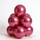 thumbnail image 5 of Balloons Ztikug, látex metálico rojo, 12 pulgadas, 50 unidades, 5 of 6