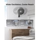 thumbnail image 2 of Ventilador de pared PELONIS de 36 dB, 14 pulgadas, con control remoto y 3 velocidades, 2 of 7