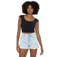 thumbnail image 1 of Peto Mujer Cuello Cuadrado Negro Corona, 1 of 5