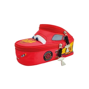 Estuche Escolar Niño Rayo Mcqueen Cars Rojo Disney