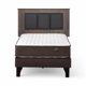 thumbnail image 1 of Cama Rosen Ergo T 1 Plaza + Respaldo Rachel Gris, 1 of 6