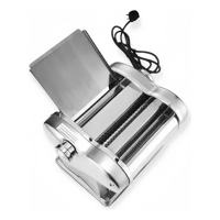 Genérico - Máquina Para Hacer Fideos Con Rodillo Masa 2En1 Plateado