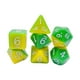 thumbnail image 3 of 7x Dados Acrílicos Juego De Mesa Bar Juguetes Accesorios Para El Aula D4 D8 D10 D12 D20 Verde, 3 of 5