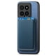 thumbnail image 2 of Funda de Cuero Magnética con Tarjetero para Xiaomi 14 Cubierta Delgada Azul, 2 of 5