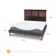 thumbnail image 3 of Cama Europea Curve Alaska 2 Plazas Bd Respaldo New Torino Choc, 3 of 11