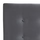 thumbnail image 4 of Respaldo Botone Felpa 2 Plazas Gris, 4 of 5