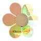 thumbnail image 3 of Acrílico Flor Retro Estética Etiqueta De La Pared Calcomanía Para El Hogar Baño L, 3 of 3