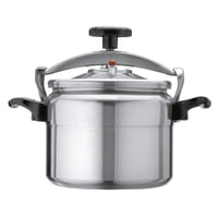 Fantuzzi - Olla A Presión Aluminio 10L Comprezzo Plateado 1 Piezas