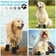 thumbnail image 2 of Zapatos para perros, 4 sandalias para perros, diseño de pegatinas mágicas ajustables, garras protectoras, fácil de usar y quitar, adecuado para diferentes ocasiones, 2 of 6